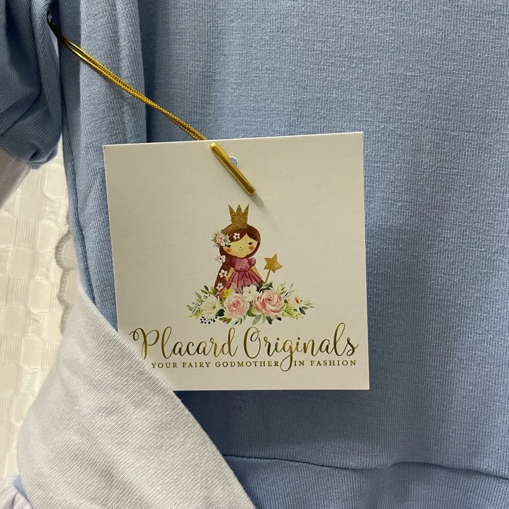 Placard Originals size blue
